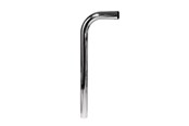 Reservedeler og tilbehør - Purus drain pipe angled 32 x 220 x 680 mm without rosette ch - 750233-010