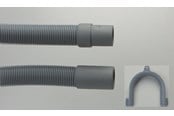 Reservedeler og tilbehør - Neoperl outlet hose 19x22mm 2.50 m grey - 747495-025