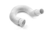 Reservedeler og tilbehør - Purus Jafo outlet hose 112 x 40 mm white 400-1000 mm - 747484-111