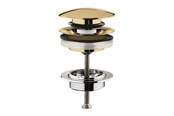 Reservedeler og tilbehør - Grohe Push ventil med oppløftsventil, Cool Sunrise - 65807GL0