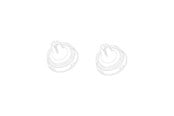 Reservedeler og tilbehør - Damixa kit color marking red and blue - 2306500