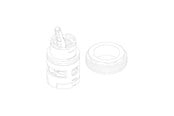 Reservedeler og tilbehør - Damixa kit cartridge st205 - 1301100