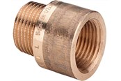 Beslag - Viega Tap extension 3/4" x 50 mm gunmetal - 357252