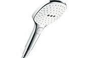 Dusj- og monteringstilbehør - Hansgrohe raindance select e 120 3jet hand shower chrome/whi - 26520400