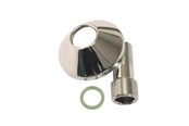 Dusj- og monteringstilbehør - Megatherm Connector 60 mm ll 3/4 x 1/2 with rosette ø70 - Chrome - 728210004