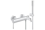 Blandebatterier og beslag - Grohe Essence tub/shower mixer with shower, chrome - 33628001