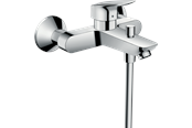 Blandebatterier og beslag - Hansgrohe logis single lever bath mixer for exposed installa - 71400000