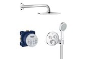 Dusj- og monteringstilbehør - Grohe Grohtherm SmartControl shower system with overhead shower chrome - 34743000