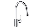 Blandebatterier og beslag - Grohe Feel køkkenarmatur C-tud bruser dual krom - 31486001