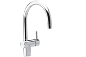 Blandebatterier og beslag - Damixa osier kitchen mixer with high c-spout - 181200000