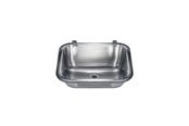 Kummer & vasker - Juvel Intra juvel vk50 stainless steel utility sink wall hung with - VK50KV