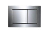 Installasjonssystemer - Geberit actuator plate omega30 for dual flush: bright chrome - 115.080.KH.1