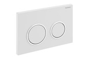 Installasjonssystemer - Geberit actuator plate kappa21 for dual flush: white / brigh - 115.240.KJ.1