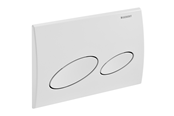 Installasjonssystemer - Geberit actuator plate kappa20 for dual flush: white alpine - 115.228.11.1