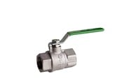 Beslag - Pettinaroli F x f heavyduty fullway ball valve green steel lever tea t - 51EU-016