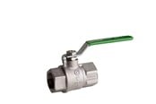 Beslag - Pettinaroli F x f heavyduty fullway ball valve green steel lever tea t - 51EU-010