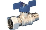Beslag - Pettinaroli ball valve with swivel end/male 3/4" x 3/4" - 52MET/1-006
