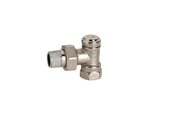 Radiatorer og ventiler - Pettinaroli Return valve angled 1/2" - 650DIN-004