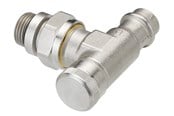 Radiatorer og ventiler - Danfoss RLV15 Press angular running - 003L1825