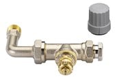 Radiatorer og ventiler - Danfoss RA-KE radiator coupling 1/2" straight 1 string - 013G3362