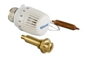 Gulvvarme - Uponor fluvia t thermostat w. sleeve push-23-c - 1063461