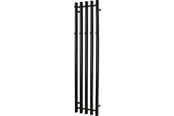 Håndkleradiatorer og tilbehør - Kriss vega heated towel rail 1420 x 332 black - VG1425S
