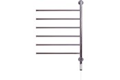Håndkleradiatorer og tilbehør - Kriss Tinto 825x545mm 6 rails polished 39watt - TT8050PE