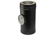 Kjeler og skorsteiner - Metalbestos wood 150 mm pipes with draugth regulator - 317598161