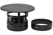 Kjeler og skorsteiner - Metalbestos wood 150 mm raincap - 317575151