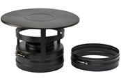 Kjeler og skorsteiner - Metalbestos wood 130 mm raincap - 317575131