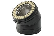 Kjeler og skorsteiner - Metalbestos wood 130 mm elbow 30° - 317522131