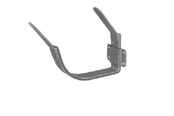Tak & Fasade - J. Petersen Lock bracket ipa rz/vm 250mm half round - 4124210871