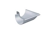 Tak & Fasade - Rheinzink corner external 90° for half-round gutter 280x0.7m - 1115323