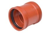 Avløpsprodukter - Wavin Wafix pp dobble coupler rd 110 - 1553240