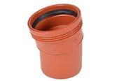 Avløpsprodukter - Wavin Wafix pp bend rb 160x15° - 1553350