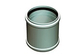 Dreneringsprodukter - ALIAXIS 40mm pp white sleeve - BMP-040-000-000