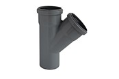 Dreneringsprodukter - ALIAXIS 40x40mm x 45° branch ht-pp - TRW-040-040-045-GD
