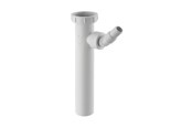 Dreneringsprodukter - Geberit straight connector with union nut with angled hose - 152.242.11.1