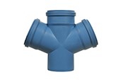 Dreneringsprodukter - ALIAXIS Dbl branch 110/110/110 90° dblue - PCR-110-110-090