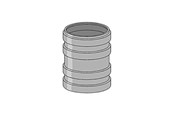 Dreneringsprodukter - Girpi 110mm double sleeve - SMA110