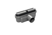 Dreneringsprodukter - Unidrain Outlet unit w/horizontal outlet Ø50 mm incl. water trap and extra low installation height - 1418.0050