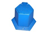 Vannforsyning produkter - Jemi Cover stopvalve 78x75 mm hexagon cast iron - 145600000