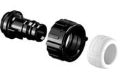 PEX-systemer - Uponor aqua plus q&e adapter ppsu ppm 16 mm - 1087112
