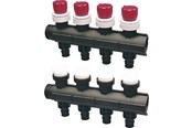 Gulvvarme - Uponor vario plus manifold q&e w. valve ls 4x q&e 20x2.0 - 1032704