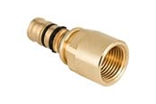 Alu pex-systemer - Geberit mepla adapter with female thread: d=40mm rp=1 - 605.557.00.5