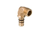 Alu pex-systemer - Geberit mepla bend adapter 90° with male thread: d=32mm r=1 - 604.254.00.5