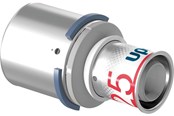 Alu pex-systemer - Uponor s-press composite reducer 75 x 63 mm - 1032886