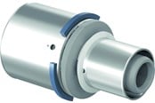 Alu pex-systemer - Uponor press composite reducer ppsu 40-32 - 1039942