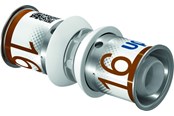 Alu pex-systemer - Uponor press composite coupling ppsu 25-25 - 1039935