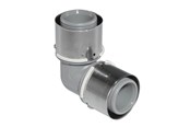 Alu pex-systemer - Uponor press composite elbow ppsu 40-40 - 1046386
